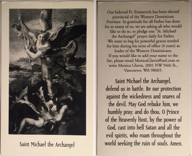 Saint Michael, Archangel